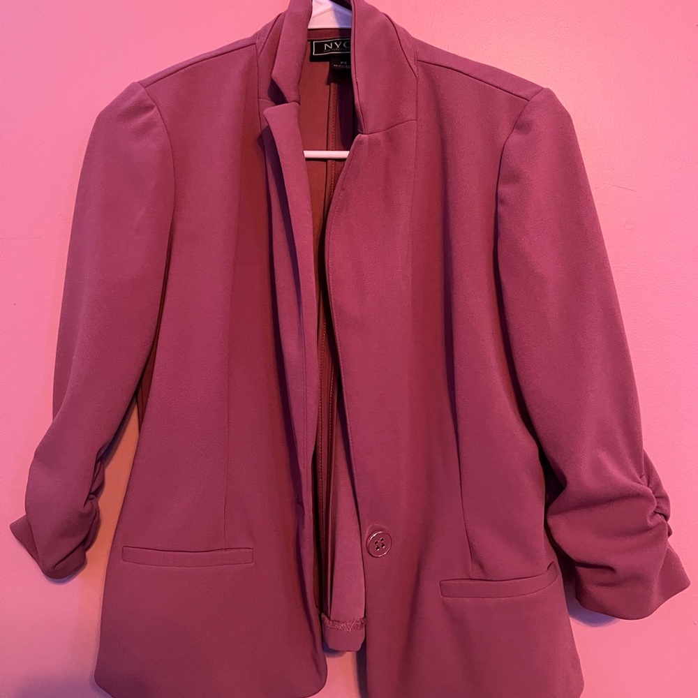 Maroon (dark purple/dark pink) NYCC NEW YORK CLOTHING CO. Blazer
